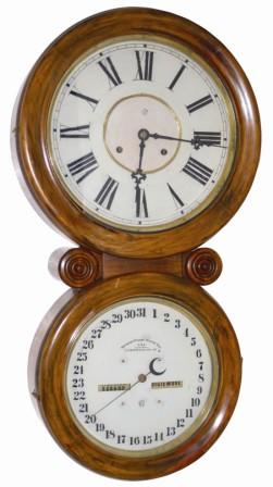 Waterbury Clock Co. "Calendar No. 34", ca 1893. — Antique Clocks Price Guide