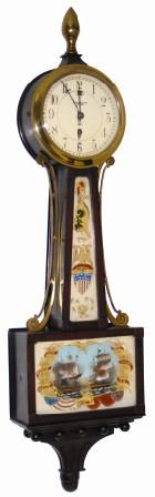 Chelsea Clock Company, "3/4 Banjo", ca 1930. — Antique Clocks Price Guide