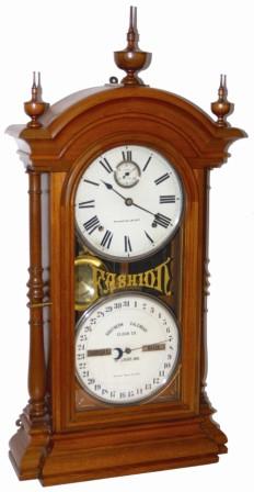 Southern Calendar Clock Co. "Fashion No. 4", ca 1880. — Antique Clocks Price Guide