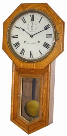 Seth Thomas Clock Co. hanging "World", ca 1883. — Antique Clocks Price Guide
