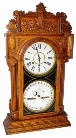 Waterbury Clock Co. "Calendar No. 43", ca 1912. — Antique Clocks Price Guide