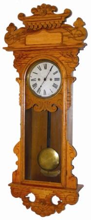 New Haven Clock Co. hanging, "Maywood", ca 1911. — Antique Clocks Price Guide