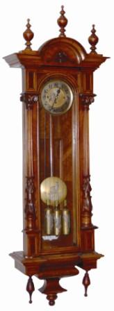 Gustav Becker Vienna Regulator, ca 1886. One of the most unusual Vienna regulator clocks we have ever offered at auction. — Antique Clocks Price Guide