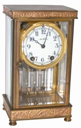Seth Thomas Clock Co. crystal regulator, "Empire No. 4", ca 1904. — Antique Clocks Price Guide