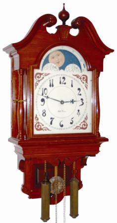 Seth Thomas Clock Co. hanging clock, the "Lunar", ca 1892. — Antique Clocks Price Guide