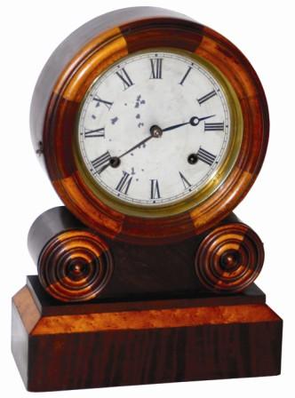 E. Ingraham and Co. "Grecian Mosiac" mantle clock, ca 1871. — Antique Clocks Price Guide