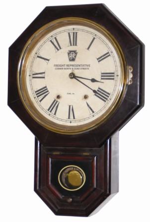 Seth Thomas Clock Co. "Drop Octagon 12 Inch", ca 1906. — Antique Clocks Price Guide