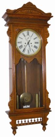 Waterbury Clock Co. "Regulator No. 57", ca 1906. — Antique Clocks Price Guide