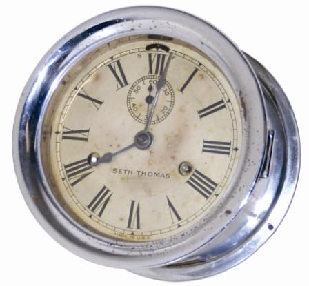 Seth Thomas Clock Co. ships bell clock. — Antique Clocks Price Guide