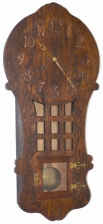 Sessions Clock Co. mission clock, "Ramona", ca 1908. — Antique Clocks Price Guide