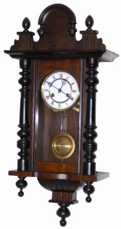 Miniature German RA type case, yet has some very attractive features, i.e. — Antique Clocks Price Guide
