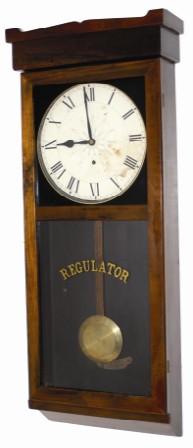 New Haven Clock Co. hanging, No. 3043", ca 1917. — Antique Clocks Price Guide
