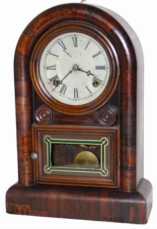 Wm. L. Gilbert Clock Co. "Round Top", ca 1879. — Antique Clocks Price Guide