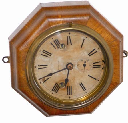 Seth Thomas Clock Co. hanging, "Lever 6-Inch", ca 1879. — Antique Clocks Price Guide