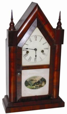 Waterbury Clock Co. "Sharp Gothic", ca 1881. — Antique Clocks Price Guide