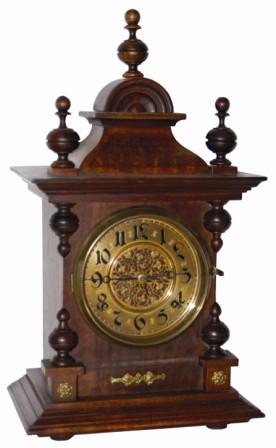 German cabinet clock. It is not signed anywhere but I am calling it German. — Antique Clocks Price Guide
