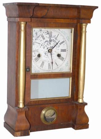Seth Thomas Clock Co. an early mantle clock named simply, "Column", ca 1870. — Antique Clocks Price Guide