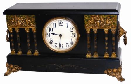 Sessions Clock Co. black, "Ardmore", ca 1923. — Antique Clocks Price Guide