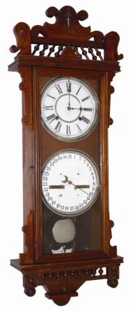 Waterbury Clock Company "Calendar No. 32", ca 1891. — Antique Clocks Price Guide