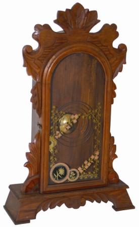 New Haven Clock Co. parlor clock, CASE only, ca 1880. — Antique Clocks Price Guide