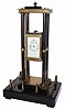 French Industrial style weight driven clock.