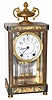 Seth Thomas Clock Co. crystal regulator, "Empire No. 5", ca 1907.