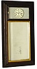 George Hills, Plainville, Conn. Looking Glass clock, ca 1850.