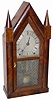 Repeating Brass Clocks / Made and Sold by / Brewster and Ingrahams, / Bristol, Conn., copied from the near perfect label in this rare clock, ca 1846.