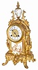 Waterbury Clock Co. metal cased mantle clock, "Sartoris", ca 1906.