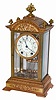 Seth Thomas Clock Co. crystal regulator, "Empire No. 19", ca 1913.