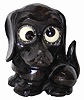 German, Oswald, carved composition material, dachshund. This model is one of the smallest of the Oswald's, standing only 4.5" high.
