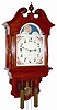 Seth Thomas Clock Co. hanging clock, the "Lunar", ca 1892.