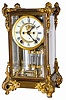 Ansonia Clock Co. crystal regulator, "Baronet", ca 1904.