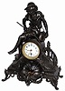 French statue clock. This is a neat statue clock.