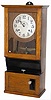 Sold By / Cleveland Time Clock and Service Co. / Cleveland, Ohio / Dependable, copied from the dial of this time clock.