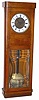 Vienna regulator, made by Resch-Gebrueder, Remember name and trademark on the 8 day one weight movement. One of the leading clock manufacturers in Austria since the early 1800's.
