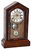 Wm. L. Gilbert Clock Co. calendar clock, "Advocate", ca 1879.