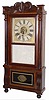 Birge, Mallory and Co. / Bristol, Conn., column and splat, Empire style triple deck clock, ca 1840.
