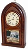 Terry and Andrews, Bristol, Conn. beehive cased clock, or what they call "Round Gothic", 1850.