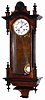 Lenzkirsch fancy RA clock, ca 1872. It was made the first year Lenzkirsch started putting their trademark on their movement.