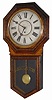 Waterbury Clock Co. hanging clock, "Heron 12 Inch", ca 1906.