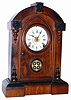 Wm. L. Gilbert Clock Co. mantle clock, the "Keystone", ca 1879.