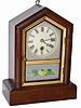 The E. N. Welch Manufacturing Co. small mantle clock, "Aimee", ca 1880.