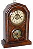 Waterbury Clock Co. mantle clock, "Cardinal", ca 1881.