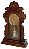 Ansonia Clock Co. wood case mantle clock, "Kirkwood", ca 1901.