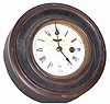 S.B. Jerome / Patent Lever Escapement, mini gallery clock, ca 1855.