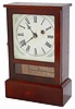 Ansonia Brass And Copper Co. mantle clock, "Cottage", ca 1874.