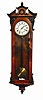 Very rare Lenzkirch, Vienna Regulator. The 8 day signed movement is spring wound, has an off center winding arbor and is a "Swing Out" movement.