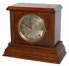 E. Ingraham Co. cabinet clock, "Colgate", one of their College Assortment, ca 1915.