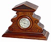 Watch holder or display case, not sure which it may be. The back opening is designed to accept a pocket watch.